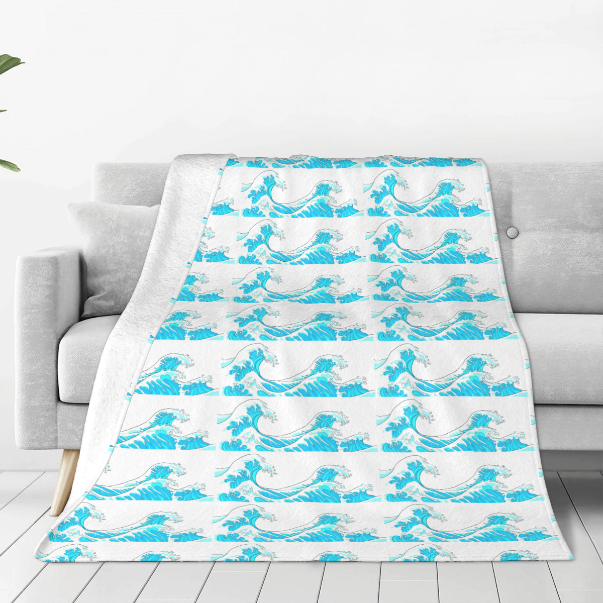 Ultra-Soft Micro Fleece Blanket Blue