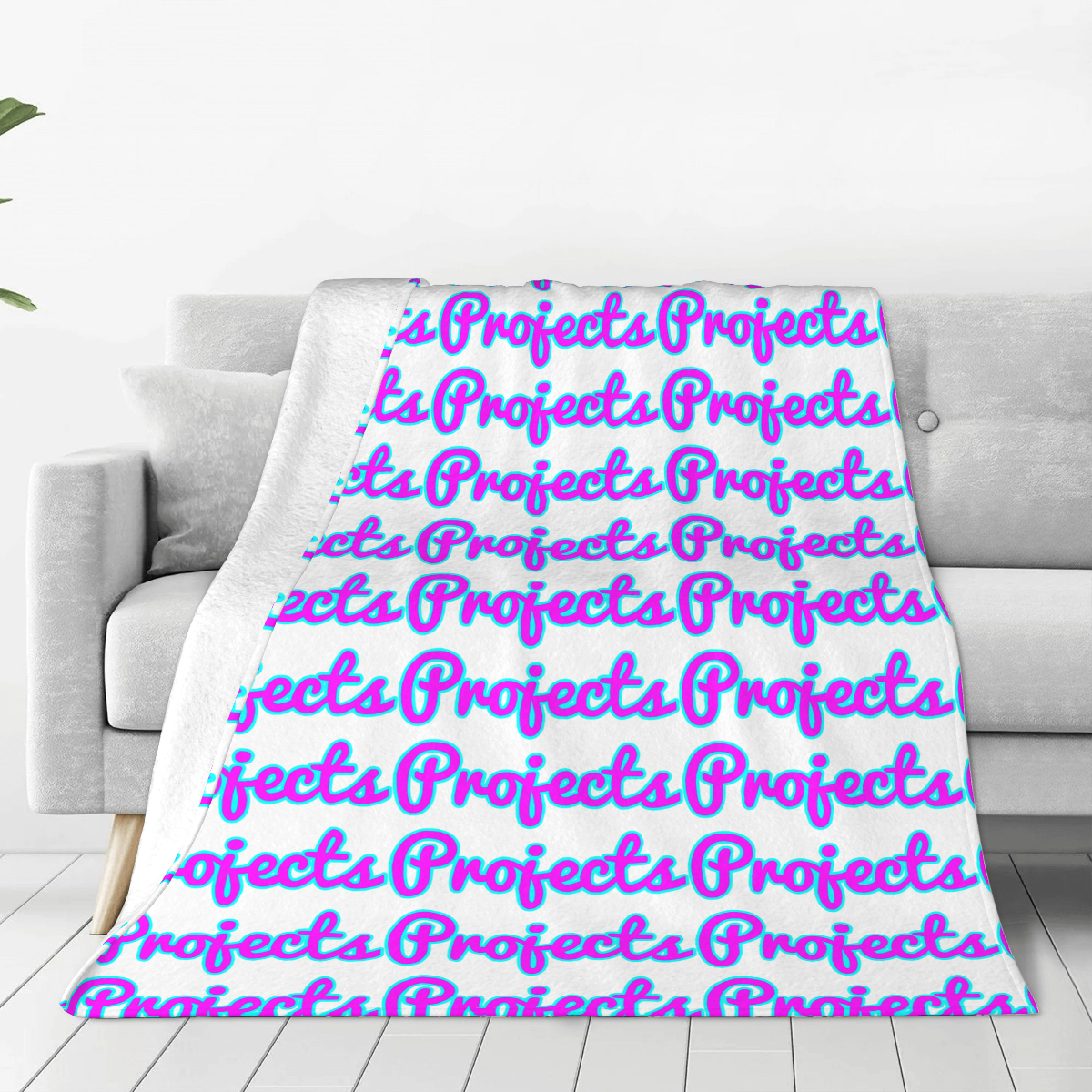 Ultra-Soft Micro Fleece Blanket Projects handwriting