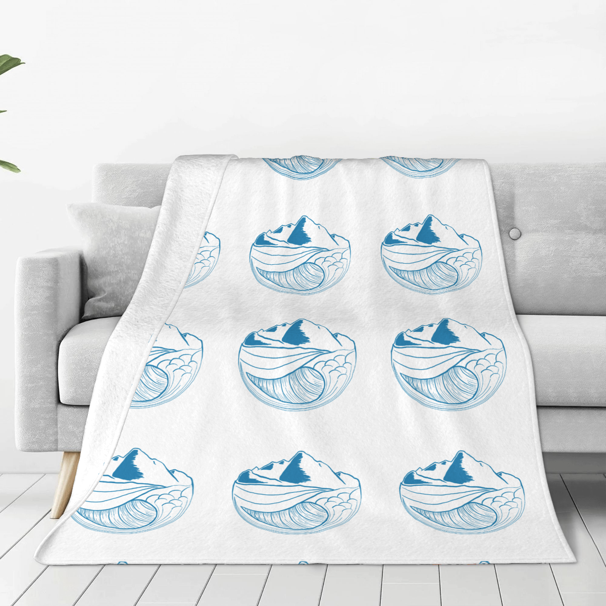 Ultra-Soft Micro Fleece Blanket go surfing icon