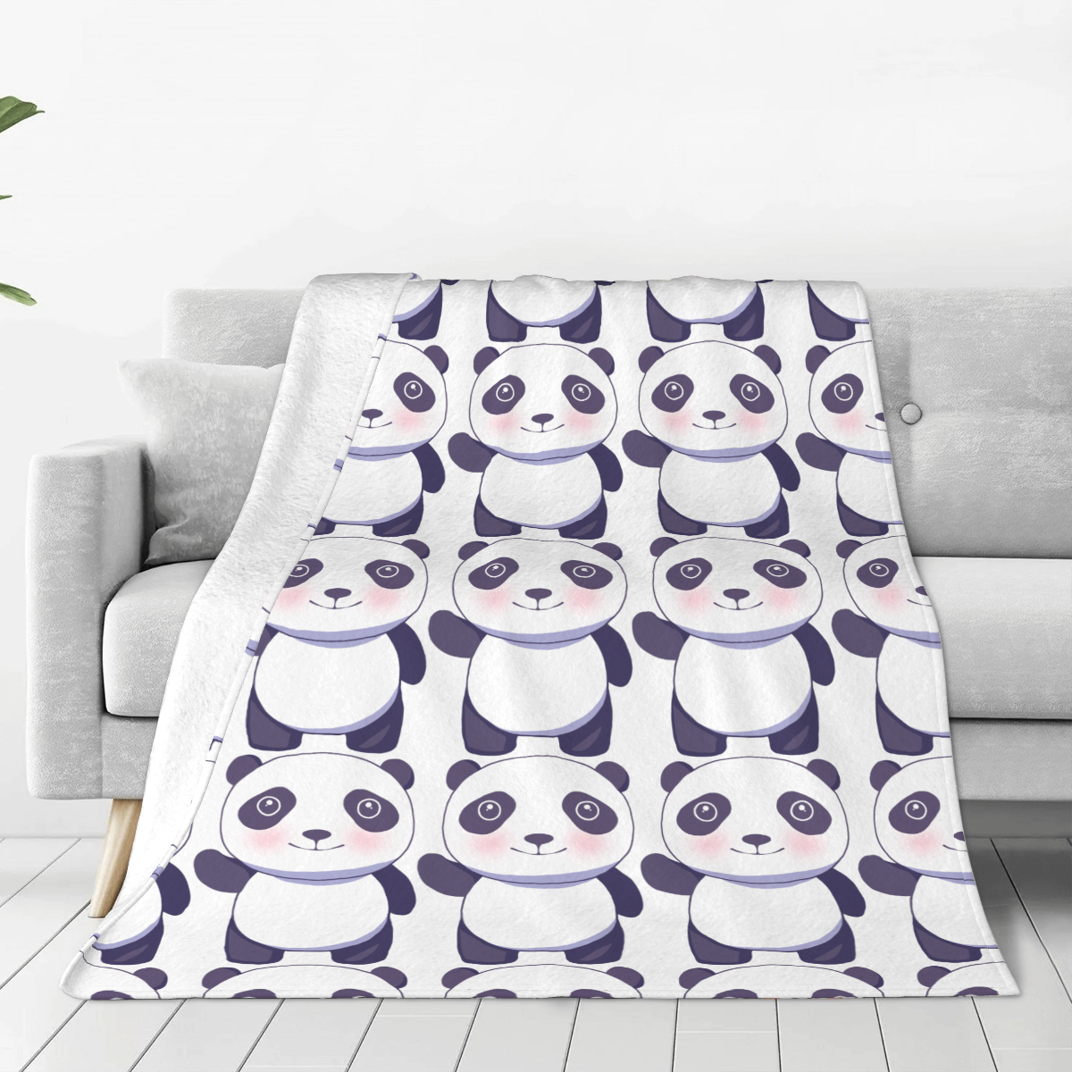 Ultra-Soft Micro Fleece Blanket panda