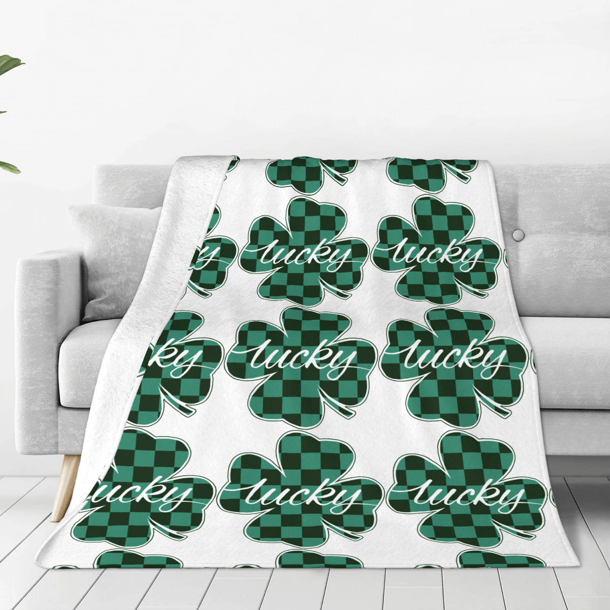 Ultra-Soft Micro Fleece Blanket Clover