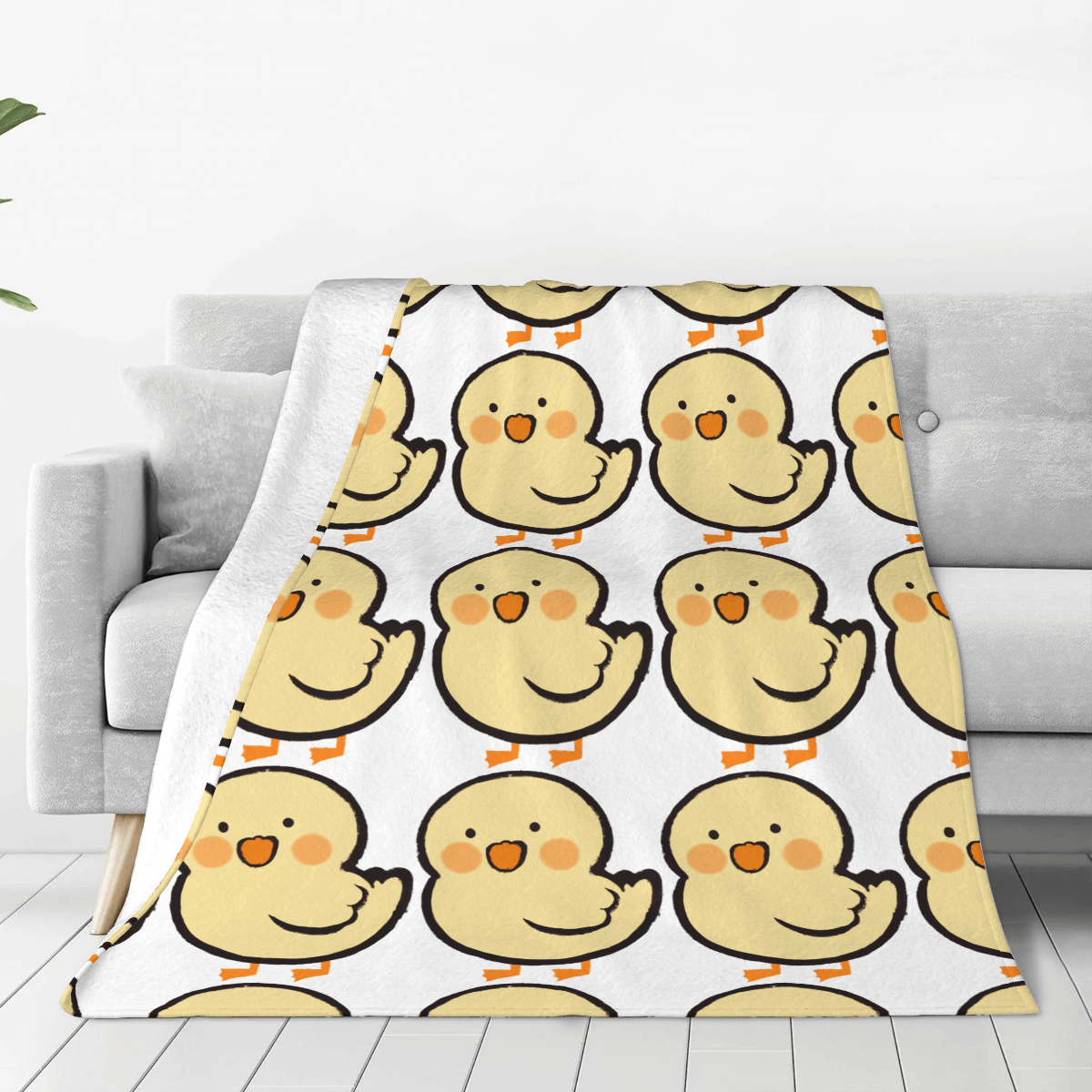 Ultra-Soft Micro Fleece Blanket Duck